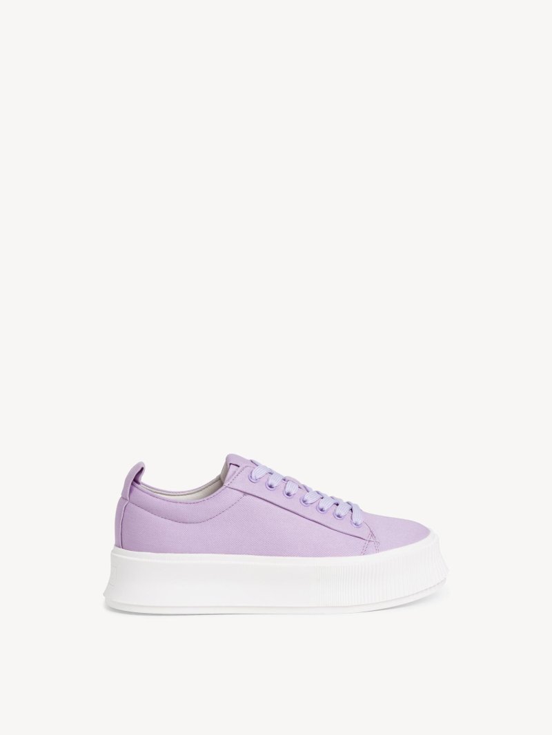 Ботинки на шнурках женские Tamaris, Фиолетовый 36